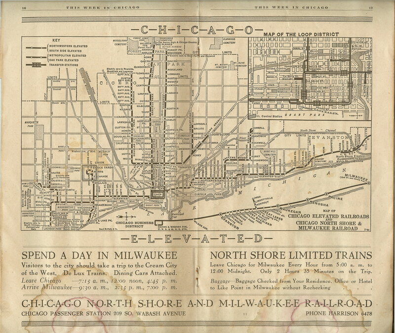 Chicago Loop District Map