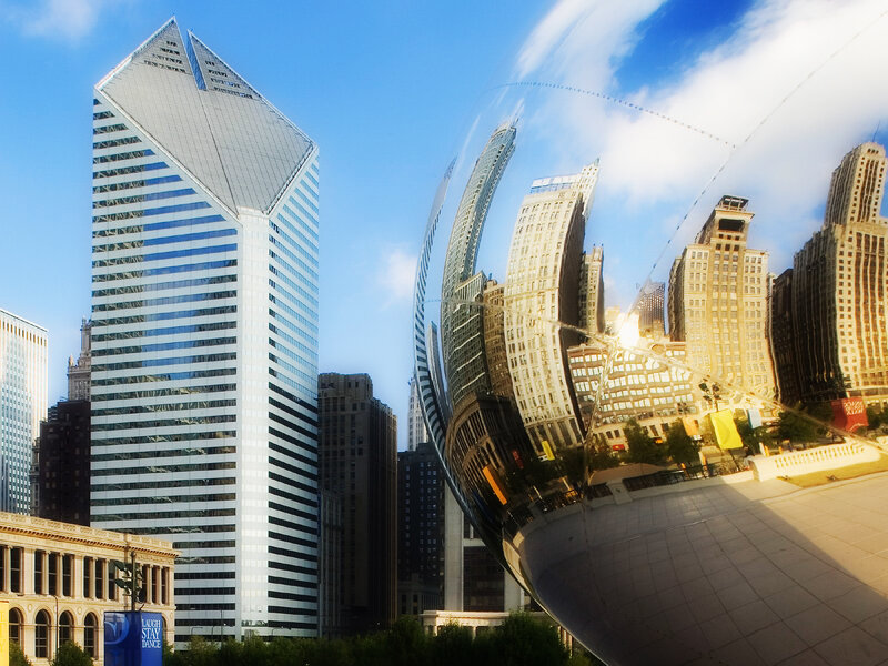 Chicago's Cloud Gate sculpture