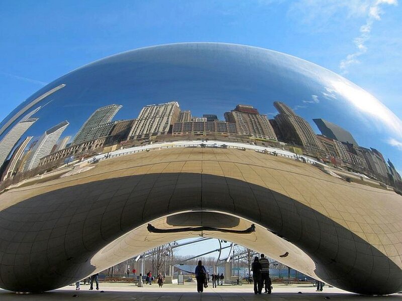 Chicago's Cloud Gate sculpture
