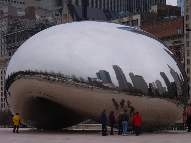 Chicago's Cloud Gate sculpture