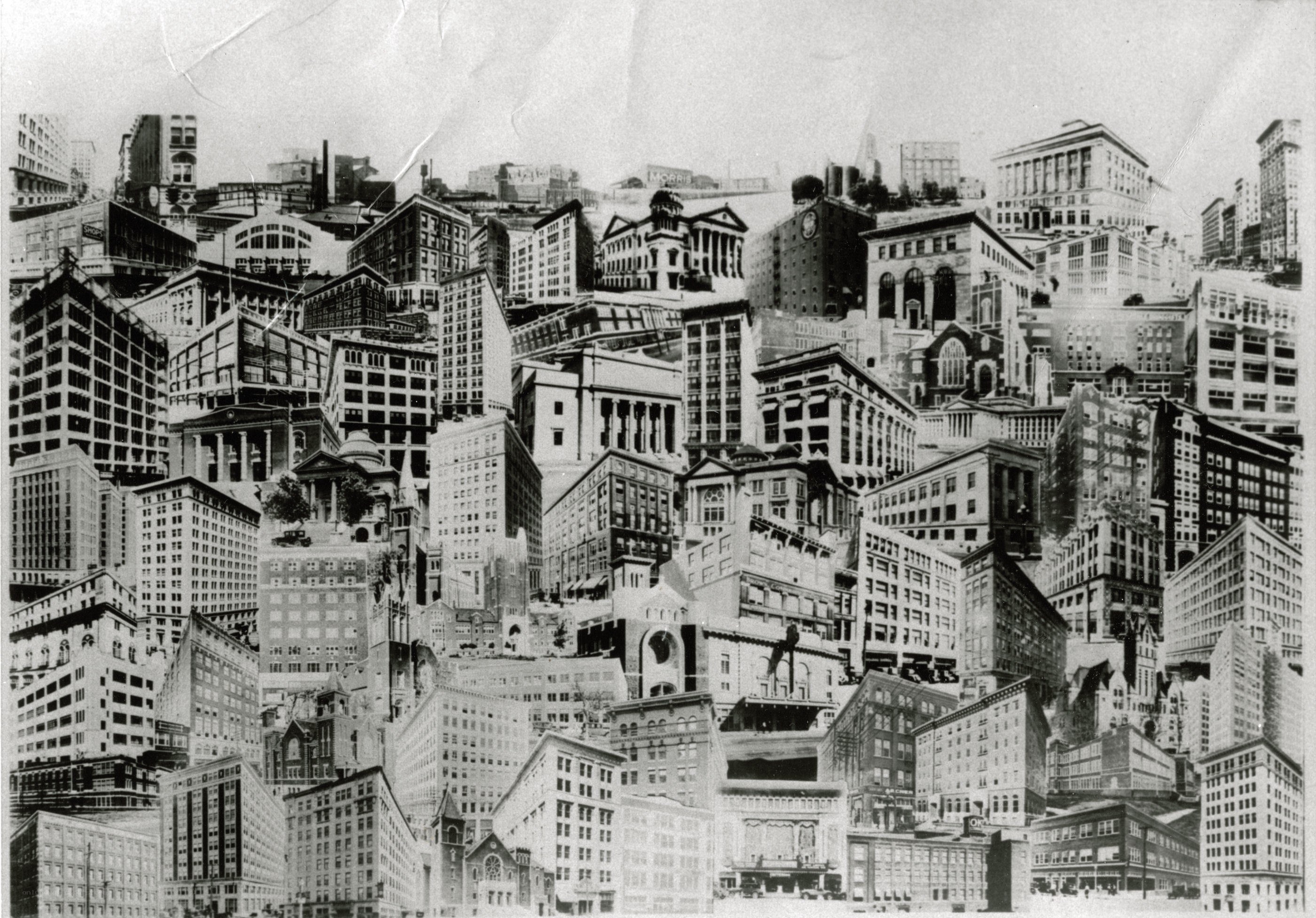 Chicago skyline collage