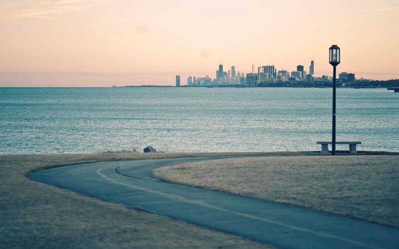 Chicago Skyline from Lake