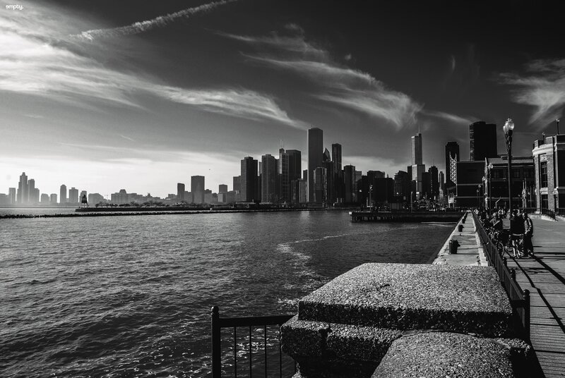 Chicago Skyline from Pier