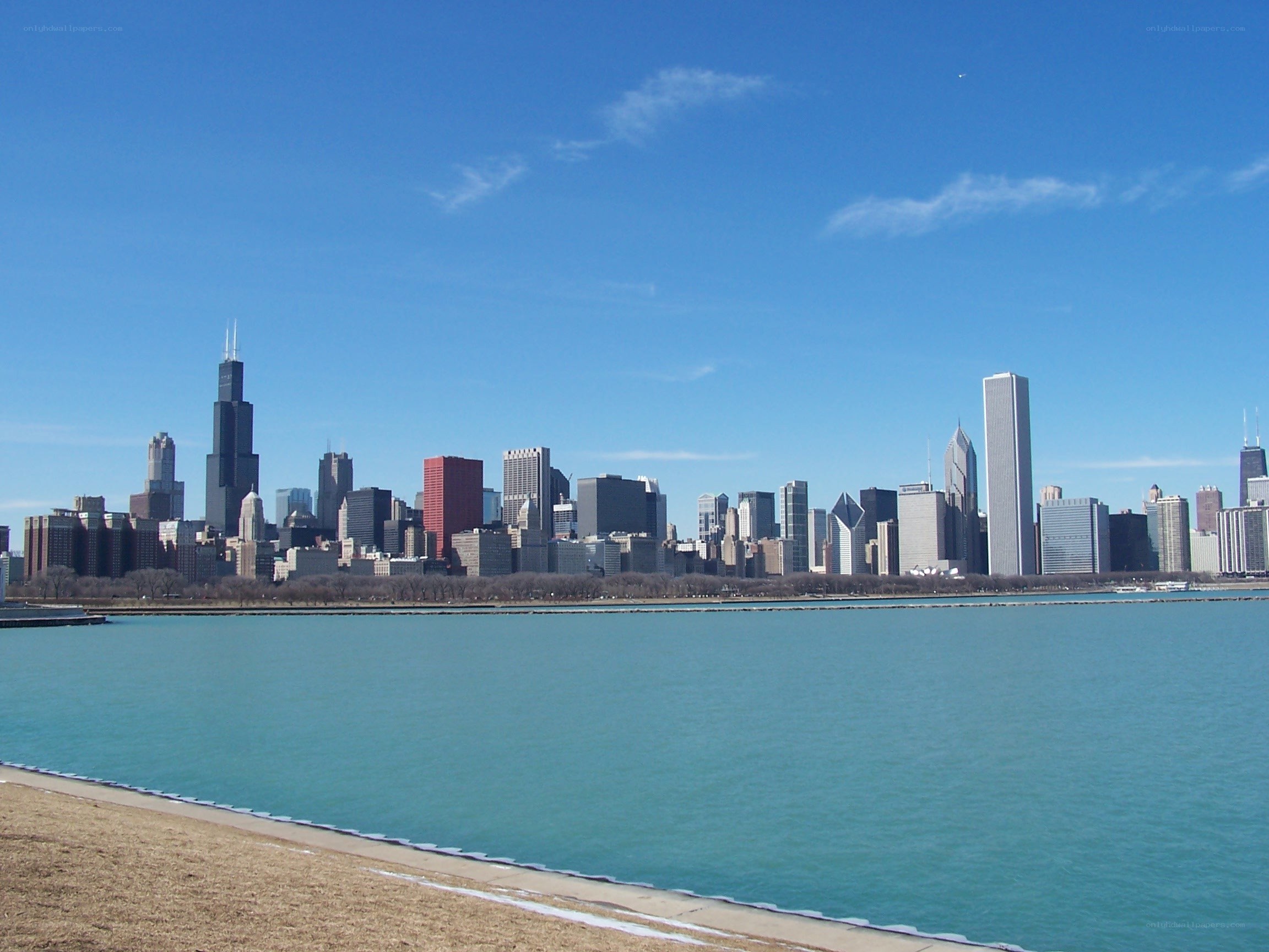 Chicago skyline on a clear day