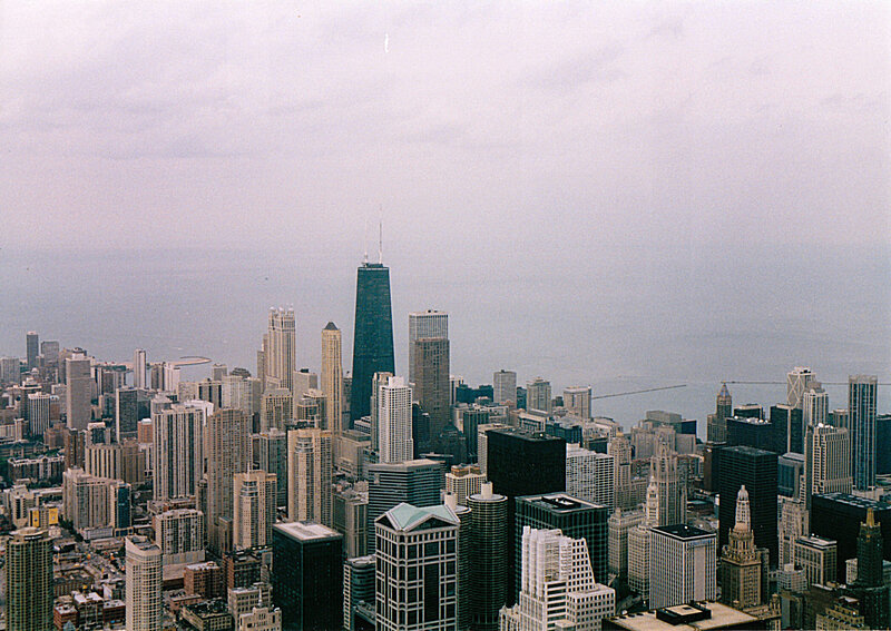 Chicago skyline view