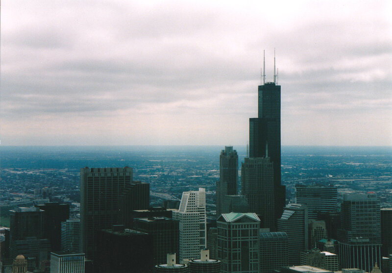 Chicago skyline with Willis Tower
