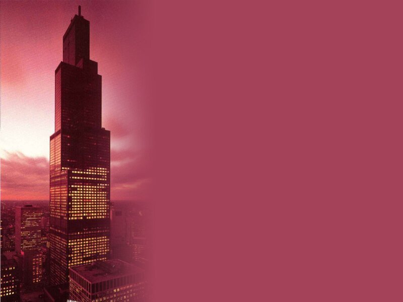 Chicago Skyscraper — Purple