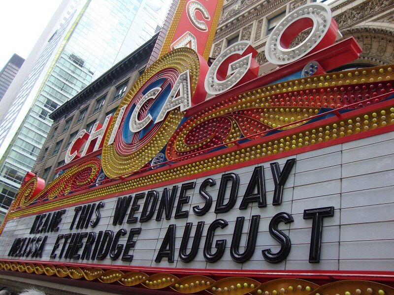 Chicago Theater Marquee