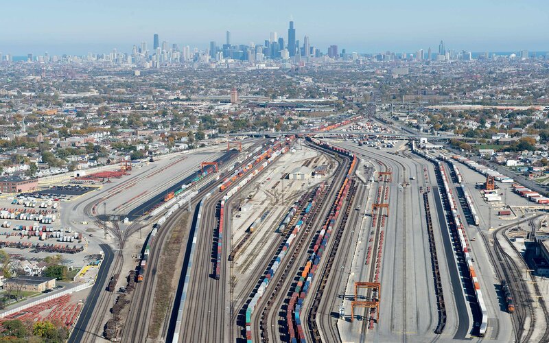 Chicago Train Yard