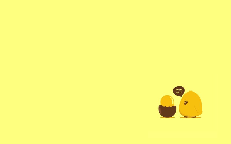 chick hatching scene