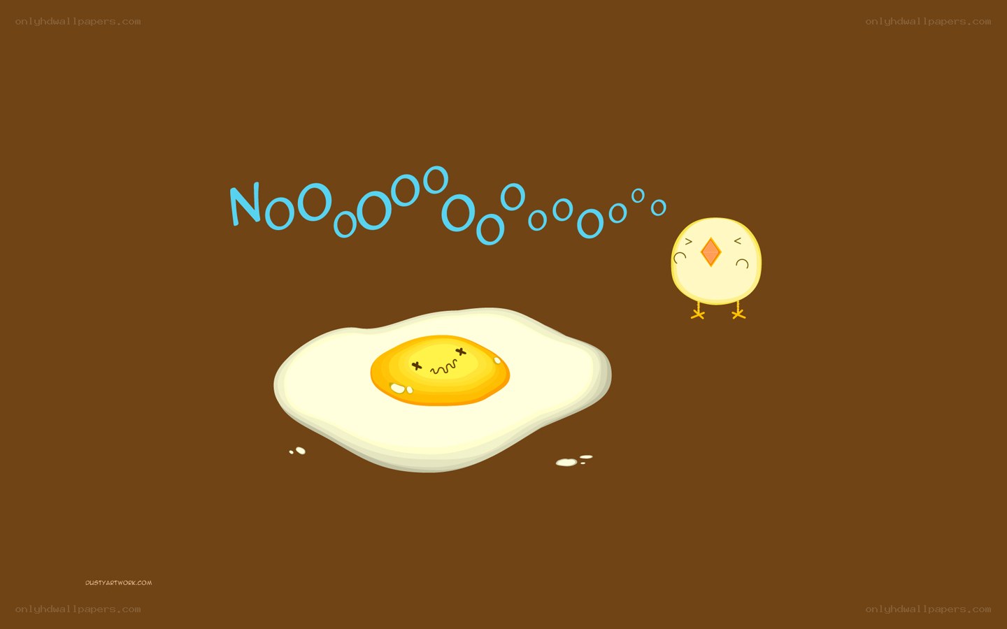 chick says no to fried egg