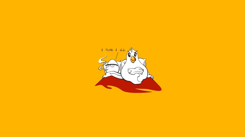chicken and egg cartoon