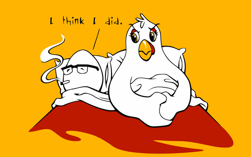 Chicken and Egg Characters