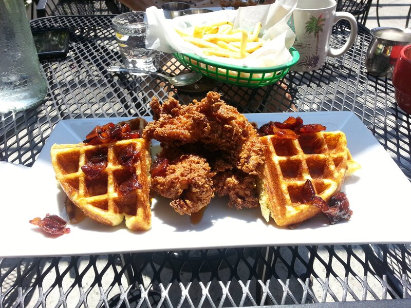 Chicken and Waffles Meal
