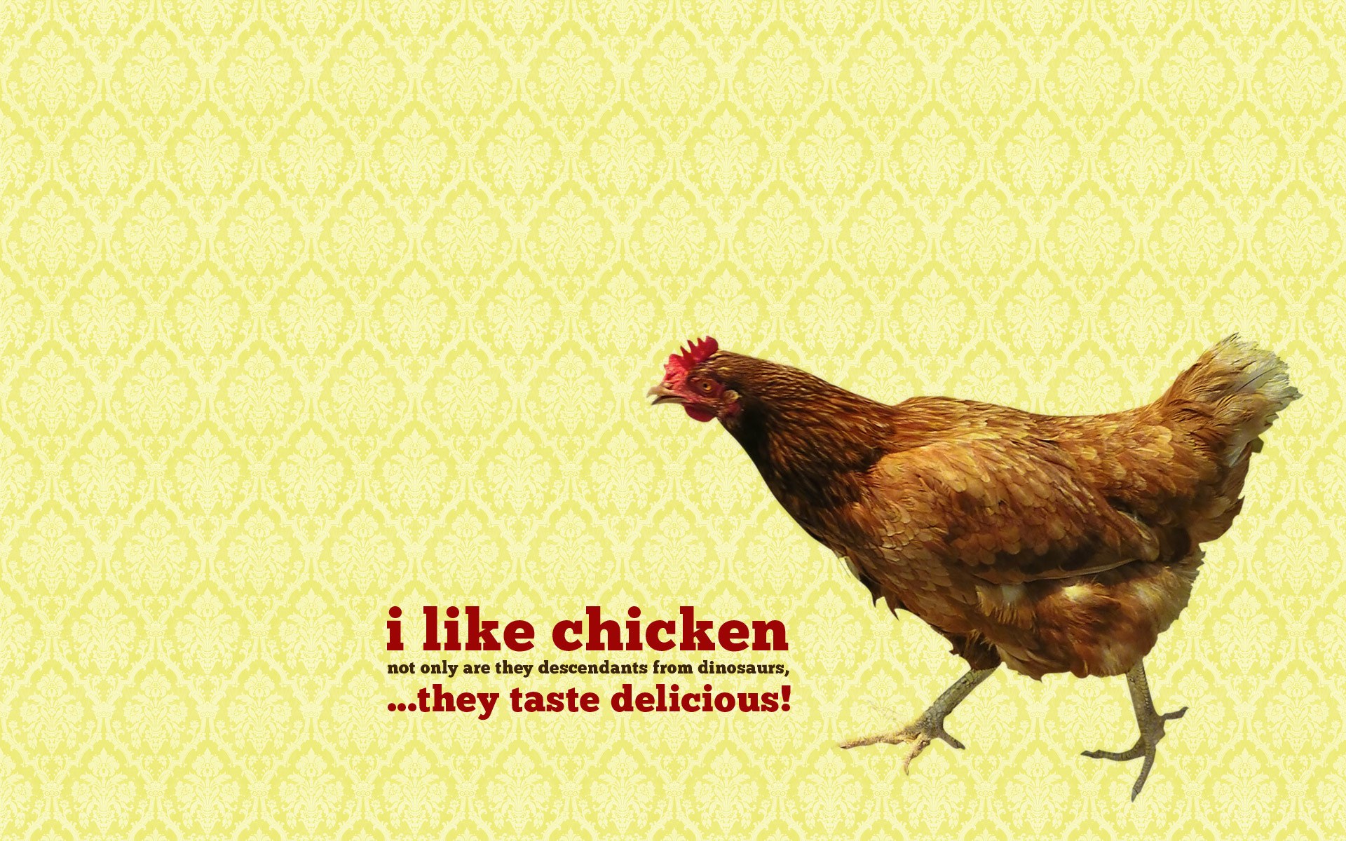 chicken appreciation poster