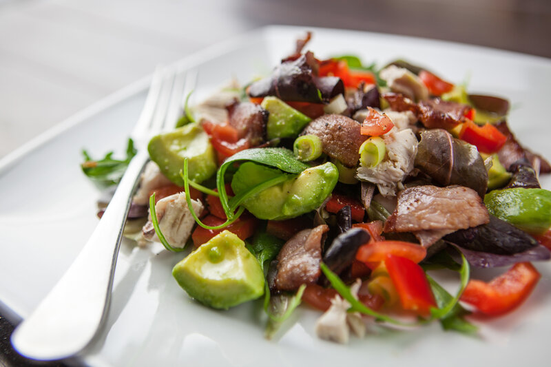 chicken avocado salad