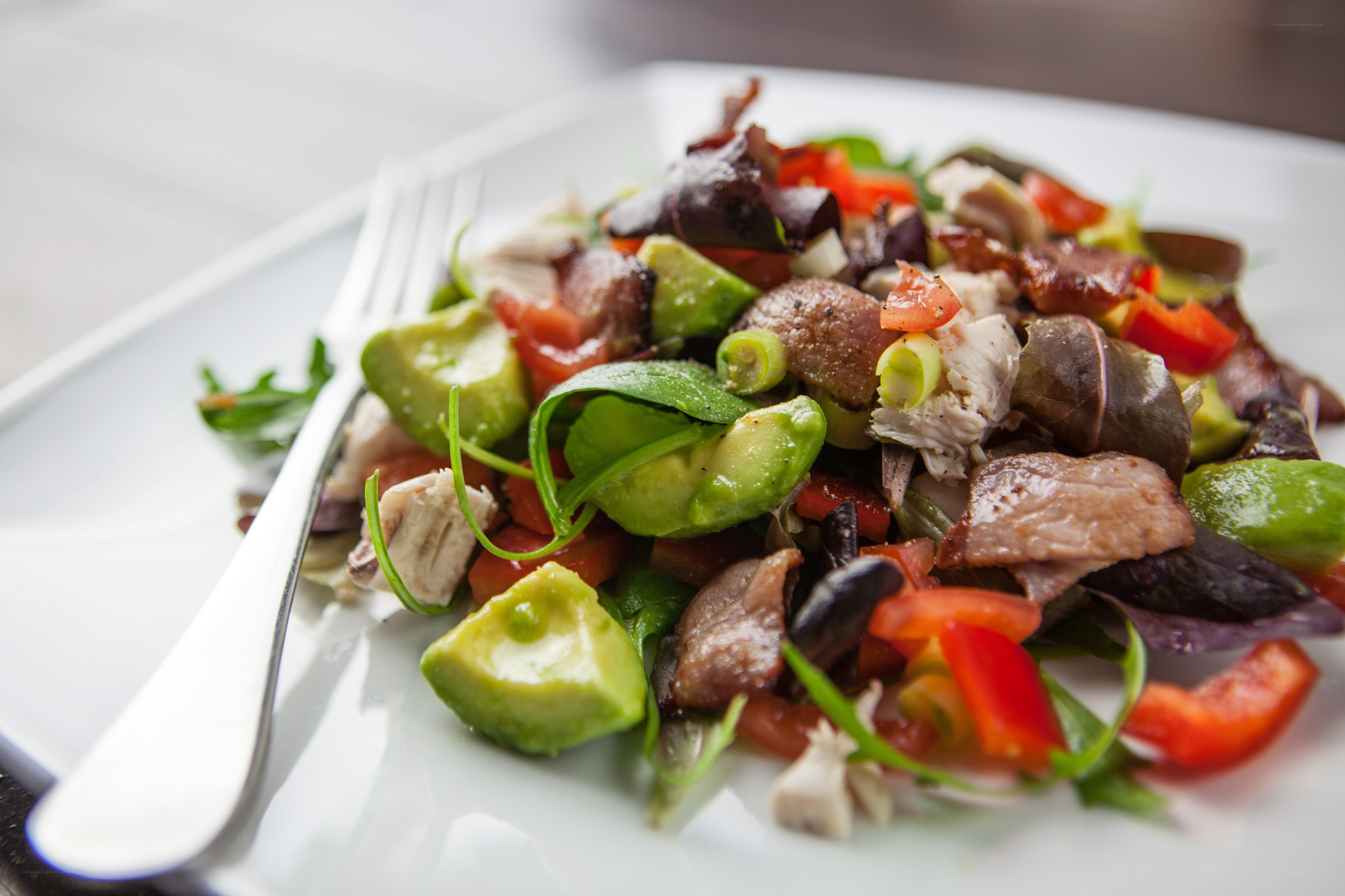 chicken avocado salad