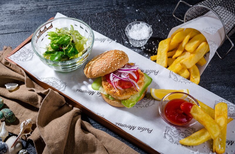 Chicken Burger Meal