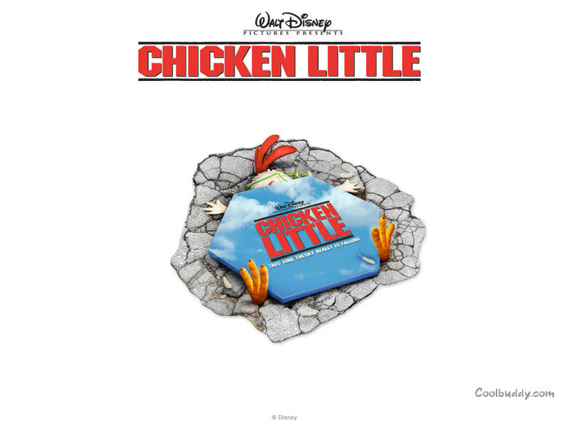 Chicken Character in Rubble
