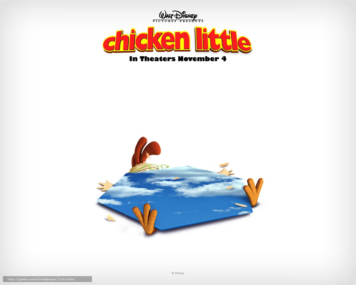 Chicken Little movie poster