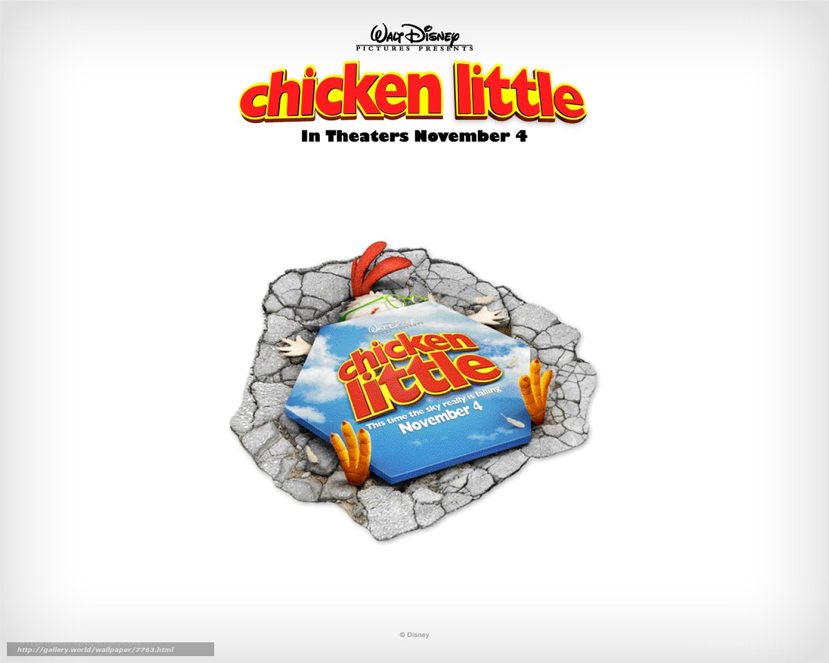 Chicken Little movie poster