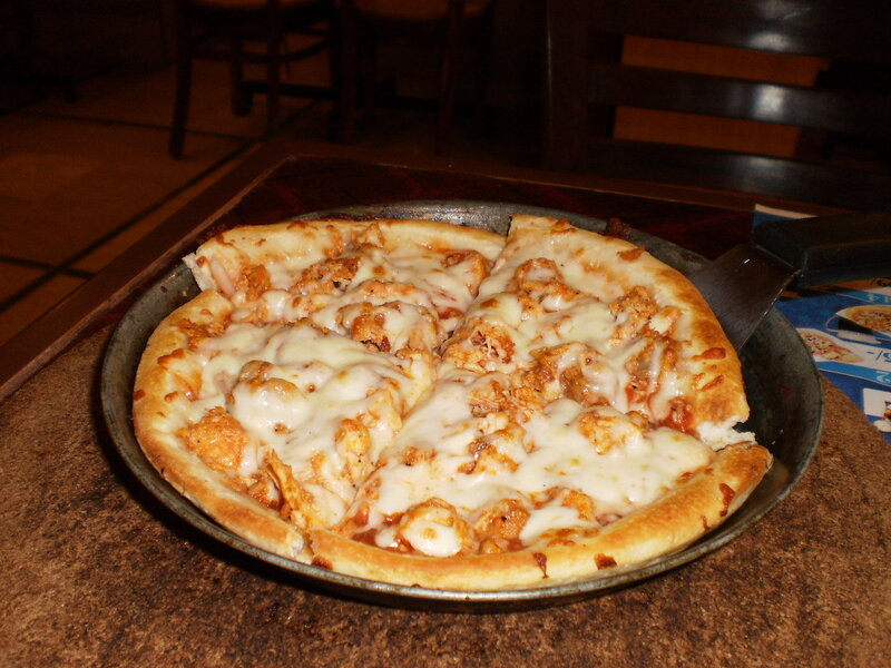 Chicken Pizza on Pan
