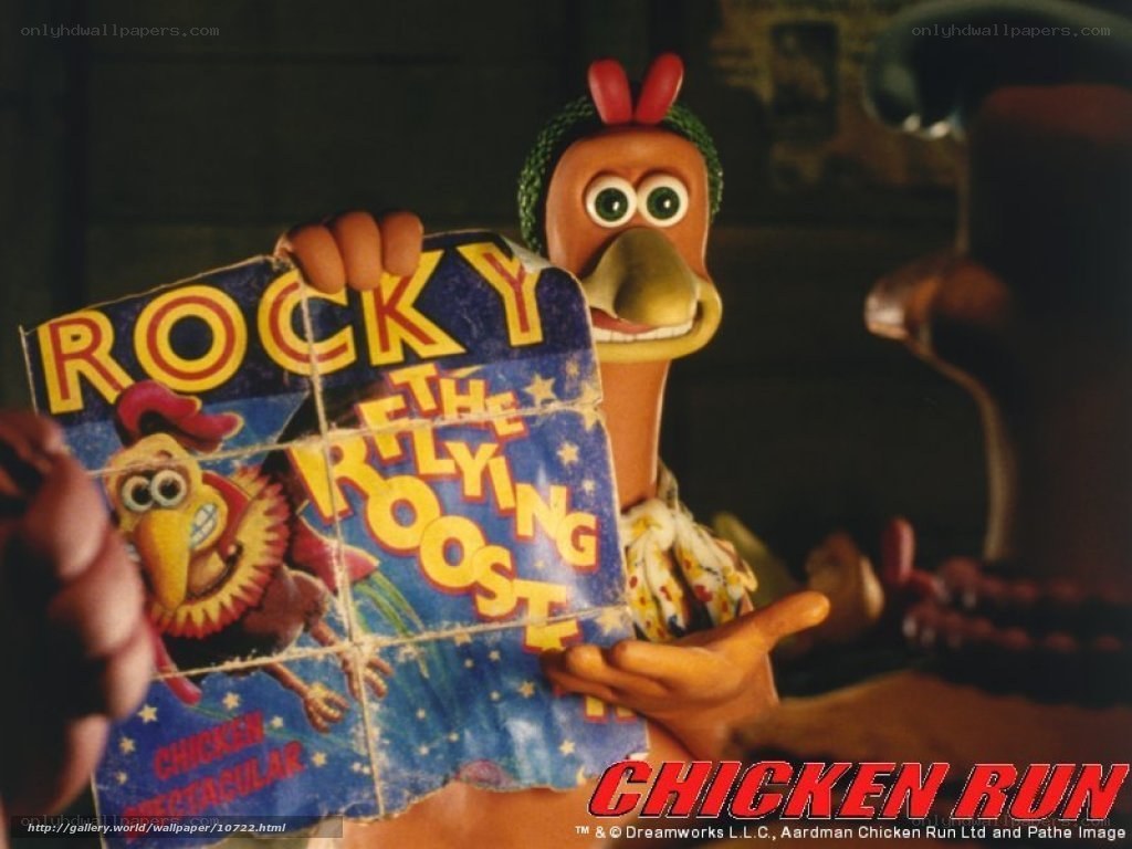 Chicken Run movie scene