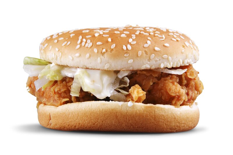 Chicken Sandwich — Brown