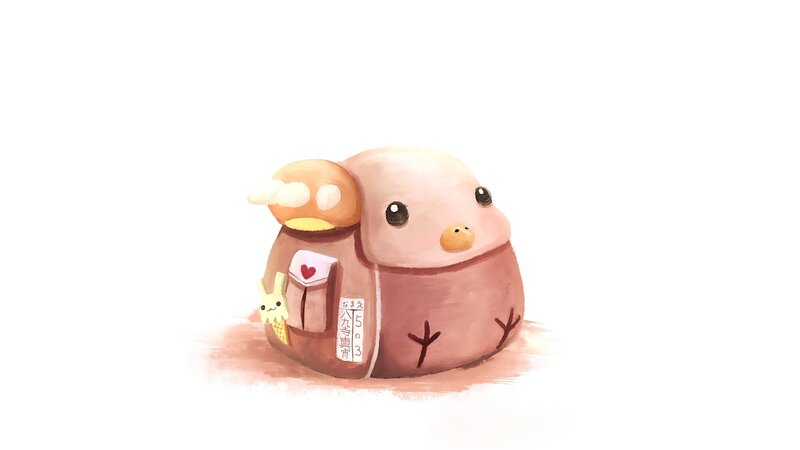 Chicken-shaped Doll