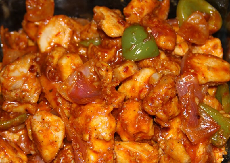 Chicken Stir-fry with Peppers