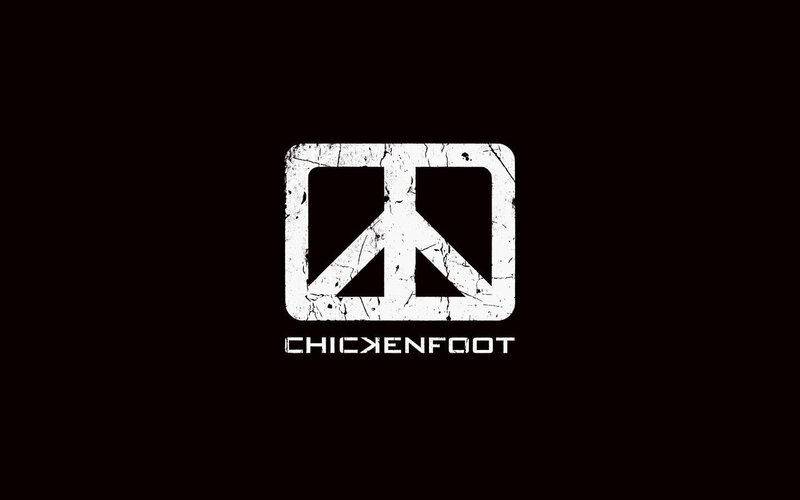 Chickenfoot logo on black