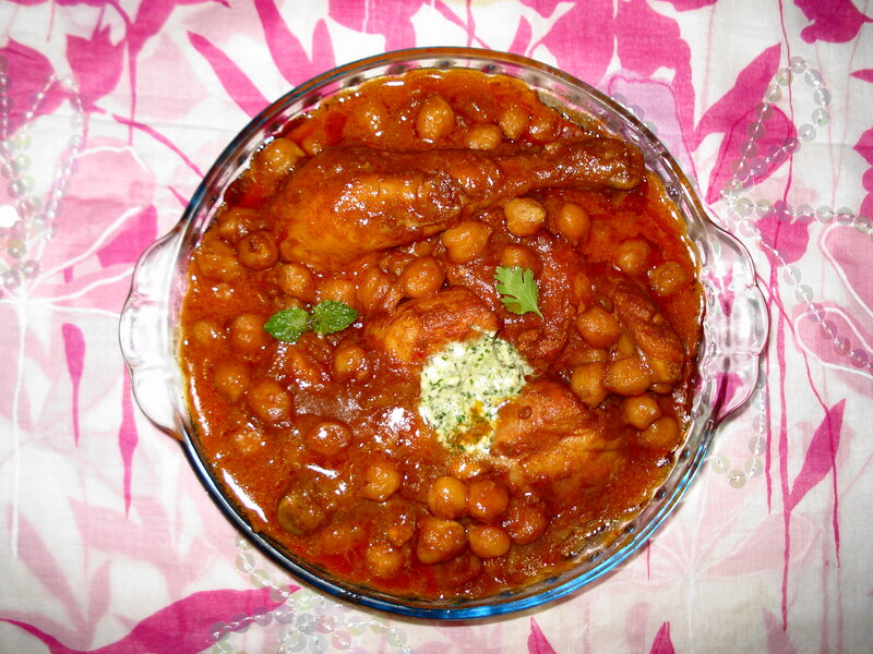 Chickpea Chicken Curry