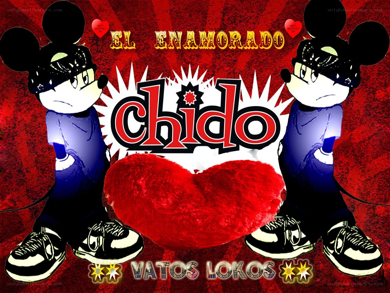Chido Valentine's Day art