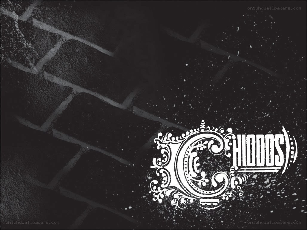 Chidos logo on brick wall