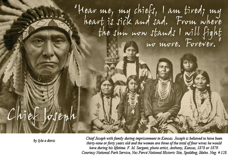 Chief Joseph and Family