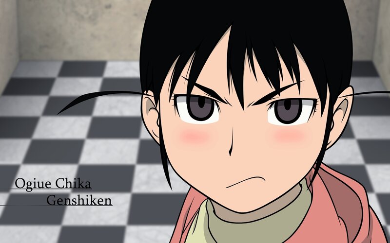 Chika Ogiue from Genshiken