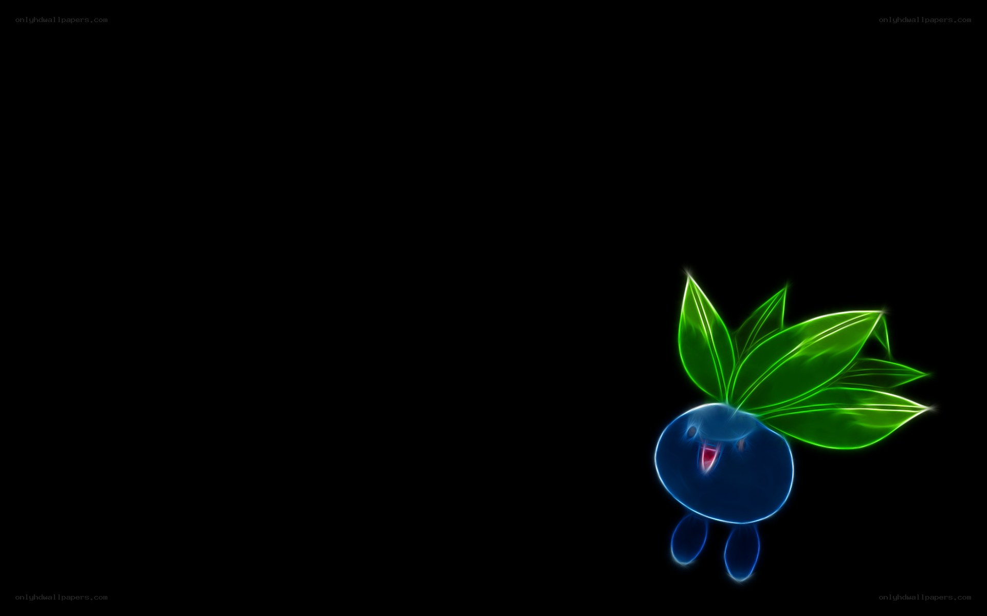 Chikorita glowing art