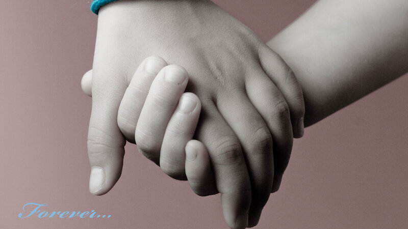 Child and Adult Hands