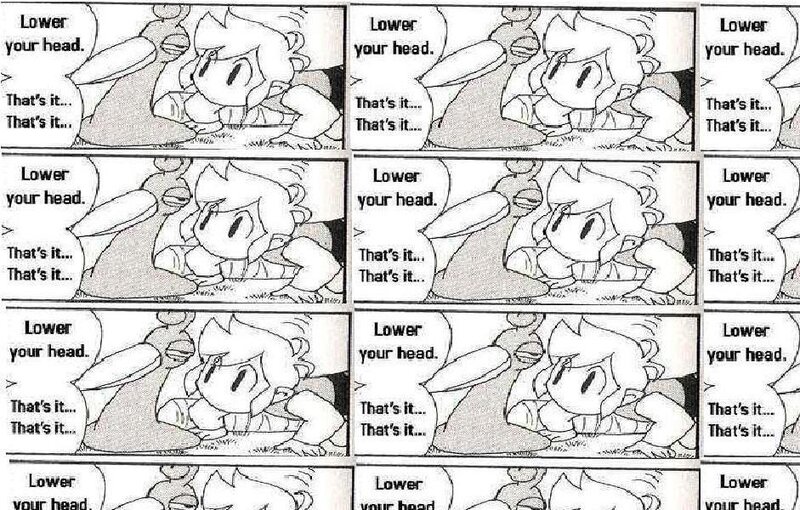 Child and Bird in Comic Panels