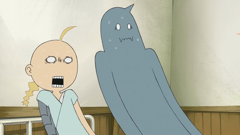 Child and Ghost Figure