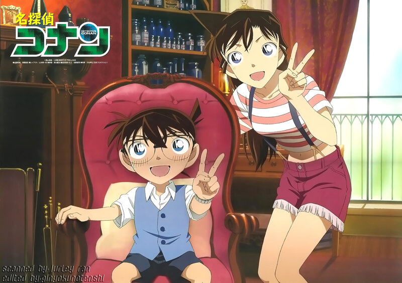 Child and Girl Making Peace Signs