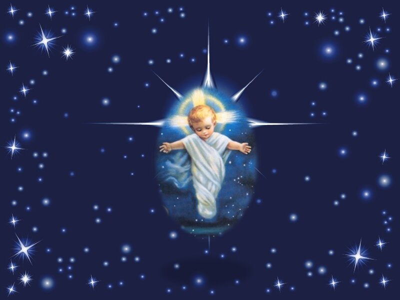 Child Angel in Space