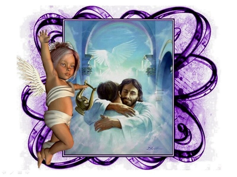 Child Angel with Lamp