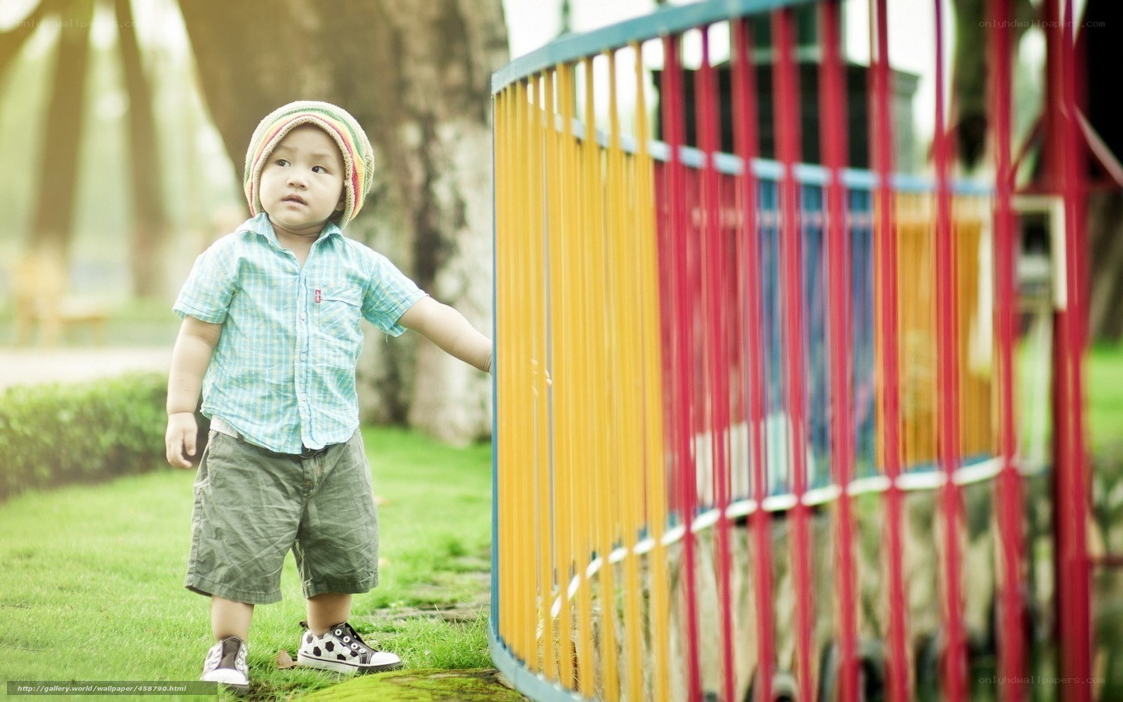child at playground