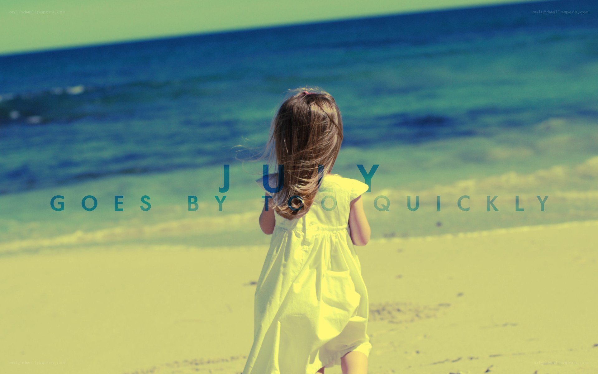 child at the beach