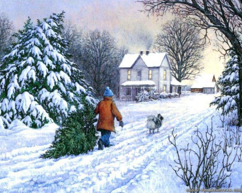 Child Carrying Tree
