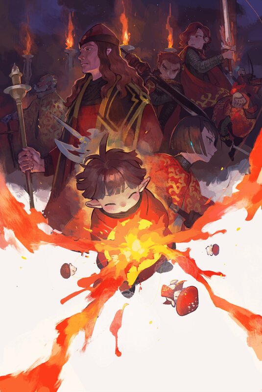 Child Casting Fire Spell