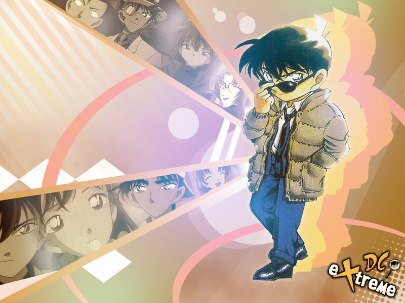 Child Detective in Coat — Yellow