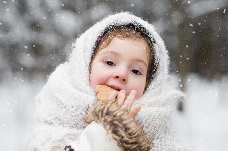 Child Eating Cookie