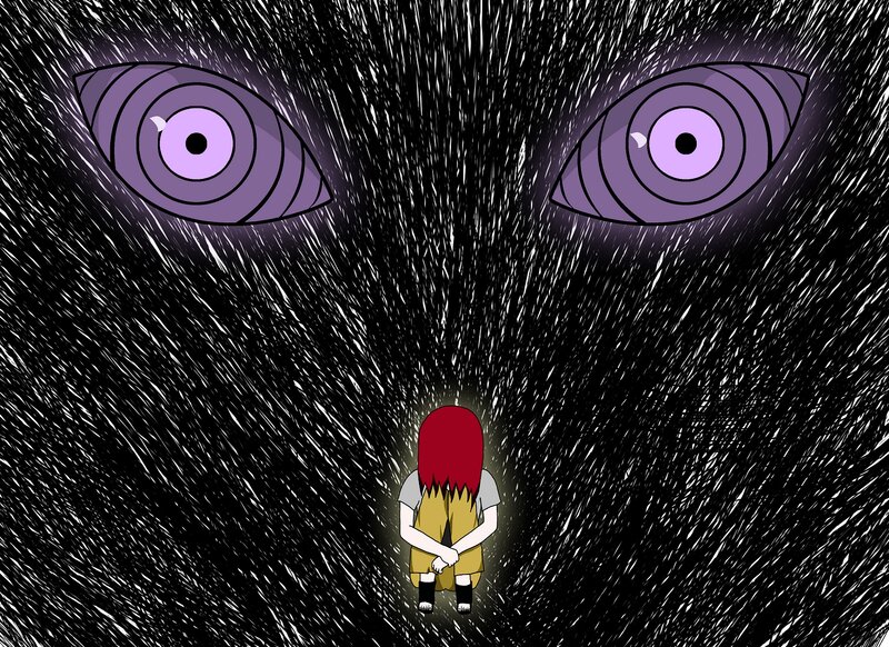 Child Facing Giant Eyes